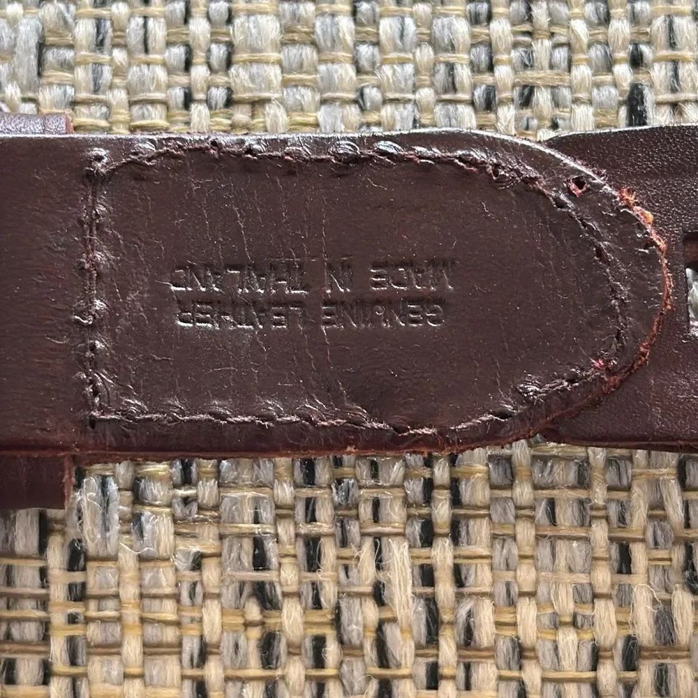 Leather linked belt - Picture 5 of 5